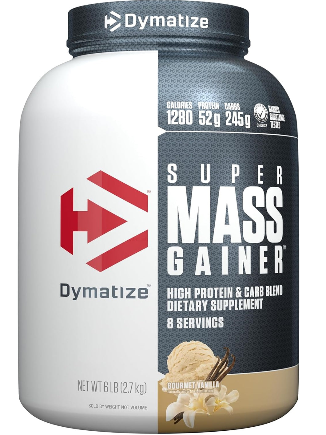 Proteína Super Mass Gainer, 6 libras