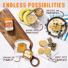 Cargar imagen en el visor de la galería, Mantequilla de maní orgánica en polvo PBfit de 226 g, pasta de maní en polvo hecha con maní tostado prensado real, 7 g de proteína (7 % VD), sin gluten, 60 calorías, 87 % menos de grasa (paquete de 1)

