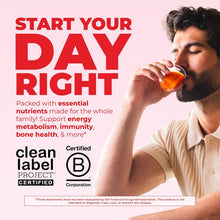 Cargar imagen en el visor de la galería, MaryRuth's Multivitamínico para mujeres, hombres y niños | Multivitamínico líquido matutino | Vitaminas A, C, D, E, B6, B12, Biotina y Zinc | Belleza | Vegano | Sin OGM | Sin gluten | 15.22 onzas (450 ml)
