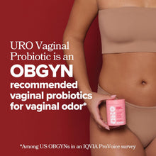 Cargar imagen en el visor de la galería, URO Vaginal Probiotics para la salud vaginal de las mujeres, equilibrio del pH, mezcla de prebióticos y probióticos Lactobacillus, promueve el olor y flora vaginal saludable, 60 cápsulas
