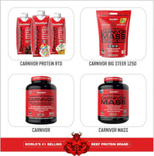 Cargar imagen en el visor de la galería, Proteina  para quemar grasa, Carnivor  Isolate Shred, de carne de res, aisalda, sin azúcar, sin grasa, sin lactosa, 56 servicios
