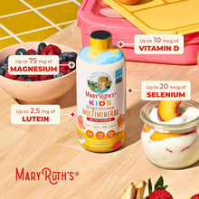 Cargar imagen en el visor de la galería, MaryRuth's Multimineral líquido nocturno para niños | Salud ósea | Función inmunológica | Suplemento para la hora de dormir | Vitaminas para niños | Magnesio | Vegano | Sin azúcar | Hasta 180 servicios | 15.22 onzas (450 ml)
