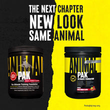 Cargar imagen en el visor de la galería, ANIMAL PAK en polvo, Envase de 30 servicios, nueva presentación con menos pastillas por servicio. Todo en uno (Aminoácidos, Vitaminas, Enzimas y mucho mas)
