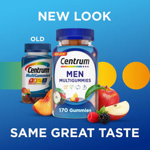 Cargar imagen en el visor de la galería, Centrum para hombres, 170 gomitas multivitaminico
