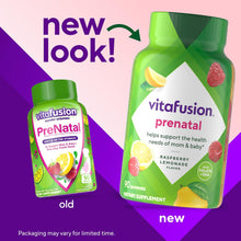 Cargar imagen en el visor de la galería, Prenatales, Vitafusion, 90 gomitas

