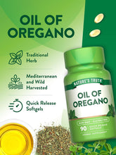 Cargar imagen en el visor de la galería, Aceite de orégano, Nature&#39;s Truth, 90 softgels
