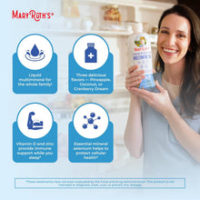 Cargar imagen en el visor de la galería, MaryRuth's  Multimineral líquido para la noche| Sin melatonina | Para la rutina de descanso | Citrato de magnesio | Calcio | Zinc | Vitamina D3 | Sabor coco | Vegano | Sin azúcar | Sin gluten | 15.22 onzas (450 ml)
