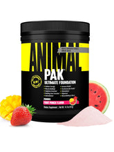 Cargar imagen en el visor de la galería, ANIMAL PAK en polvo, Envase de 30 servicios, nueva presentación con menos pastillas por servicio. Todo en uno (Aminoácidos, Vitaminas, Enzimas y mucho mas)

