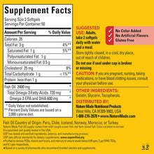Cargar imagen en el visor de la galería, Omega 3, Nature Made, 1200 mg, 100 softgels
