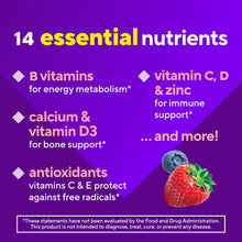Cargar imagen en el visor de la galería, Multivitamínico mujer gomitas, Vitafusion, 120 gomitas
