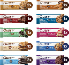 Cargar imagen en el visor de la galería, Quest Nutrition Ultimate Variety Pack de Barras de Proteína, Alto Contenido de Proteína, Bajo en Carbohidratos, Sin Gluten, Apto para Keto, Caja de 12 unidades
