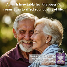 Cargar imagen en el visor de la galería, NAD+, Resveratrol, con Berberina, Quercetina, CoQ10, Fórmula 18 en 1, antienvejecimiento para mujeres y hombres, 60 cápsulas
