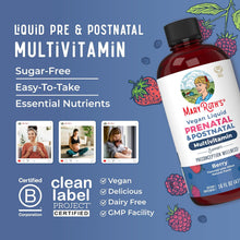 Cargar imagen en el visor de la galería, Multivitamínico Líquido Prenatal y Postnatal MaryRuth’s – 16 oz (473 ml) | Apoyo Nutricional Antes, Durante y Después del Embarazo
