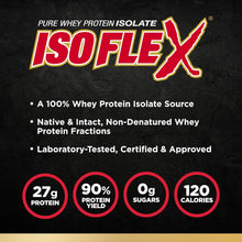 Cargar imagen en el visor de la galería, Proteína ISOFLEX,  sabor vainilla, 5 libras
