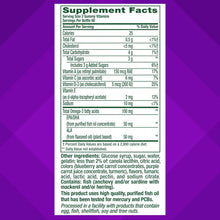 Cargar imagen en el visor de la galería, Omega 3 en gomitas, Vitafusion, 120 gomitas

