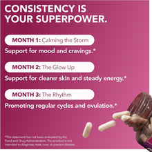 Cargar imagen en el visor de la galería, Intimate Rose Suplemento de myo-inositol y D-Chiro inositol con folato y vitamina D - Apoya el equilibrio hormonal, los ciclos regulares y la salud ovárica - 120 Cápsulas
