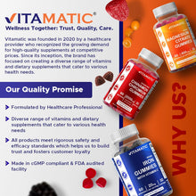 Cargar imagen en el visor de la galería, Citrato de Magnesio, 600 mg, Vitamatic, 60 gomitas
