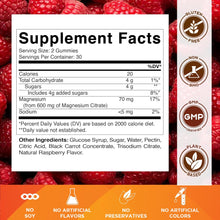 Cargar imagen en el visor de la galería, Citrato de Magnesio, 600 mg, Vitamatic, 60 gomitas
