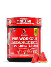 Cargar imagen en el visor de la galería, Six Star Pre-Workout Explosion, Suplemento en polvo de energía preentrenamiento para hombres y mujeres, 30 servicios
