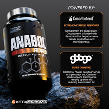 Cargar imagen en el visor de la galería, Anabol Ripped Anabolic, Nutrex, suplemento 2 en 1 para desarrollar y definir músculos, 60 cápsulas.
