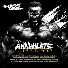 Cargar imagen en el visor de la galería, Proteina Mass Extreme, Mass Gainer, Mutant, 2500  calorías, 6 libras
