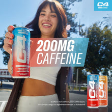 Cargar imagen en el visor de la galería, Pre entrenamiento, C4 Sport, certificado NFS para deportistas, energía y rendimiento, diferentes sabores, 12 botellas
