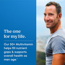 Cargar imagen en el visor de la galería, Multivitamínico Bayer, ONE A DAY, para hombres mayores de 50 años, 200 tabletas
