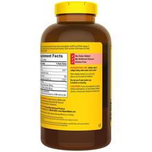 Cargar imagen en el visor de la galería, Omega 3 Aceite de Pescado Nature Made 1200 mg, 240 Cápsulas Blandas | Fórmula Burp-Less para Reducir el Regusto a Pescado y Apoyar la Salud Cardiovascular

