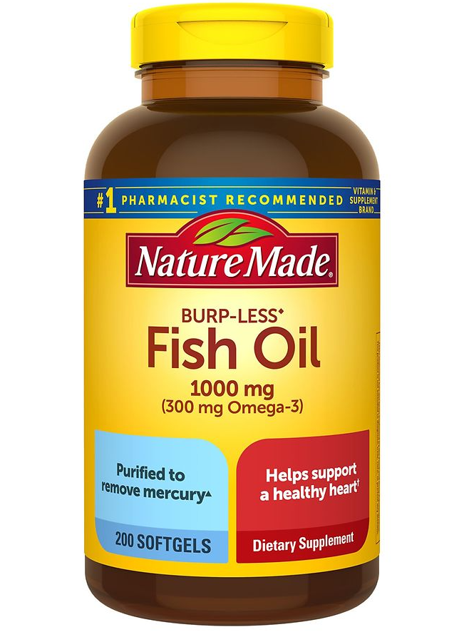 Omega 3, Nature Made, 200 softgels