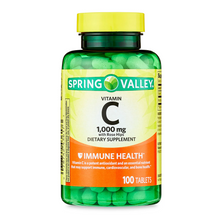 Cargar imagen en el visor de la galería, Vitamina C de 1000 mg, varios tamaños disponibles (100 y 500 tabletas)
