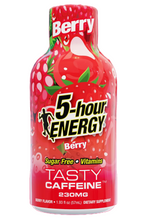Cargar imagen en el visor de la galería, 5 HOUR ENERGY: Energía al instante que perdura por 5 horas o más, elimina el cansancio, potencia tu cuerpo y enfoca tu mente
