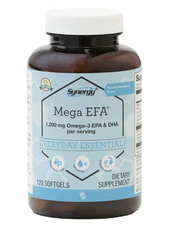 Super Omega 3. Con 800 mg de EPA y  400 mg de DHA. Synergy.  Varios tamaños disponibles