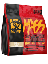 Cargar imagen en el visor de la galería, Mutant Mass, Proteina en polvo, 56 gramos de proteina, 36g BCAA, glutamina, EAA, 1100 calorias, 5 libras
