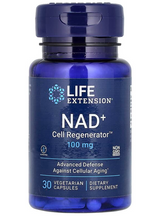 Cargar imagen en el visor de la galería, NAD+, regenerador celular, Life Extension, 100 mg, 30 cápsulas
