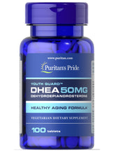 Cargar imagen en el visor de la galería, DHEA 50 MG, Puritan&#39;s Pride, 100 tabletas
