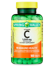 Cargar imagen en el visor de la galería, Vitamina C, 1000 mg. Spring Valley. 100 cápsulas

