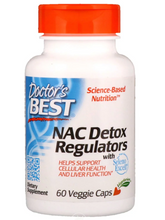 Cargar imagen en el visor de la galería, NAC Detox Regulators: desintoxica y mejora la función del hígado. 60 cápsulas
