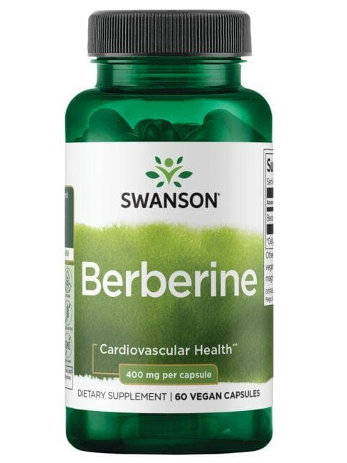 Berberina (berberine), Swanson, 60 cápsulas