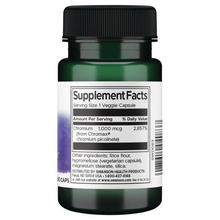 Cargar imagen en el visor de la galería, Chromax 1000, Swanson, Picolinato de cromo 1000 Mcg,  60 cápsulas
