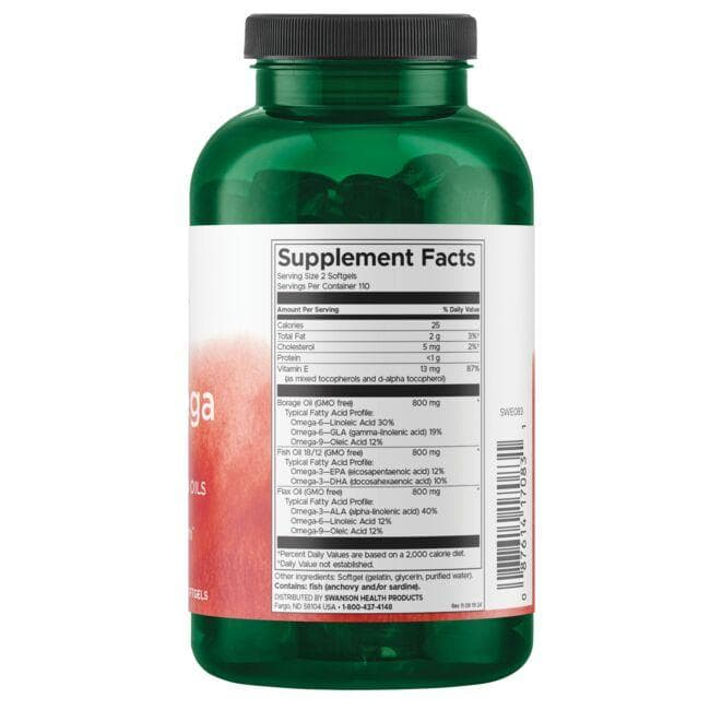 Cargar imagen en el visor de la galería, Multi-Omega 3 6 9, Swanson, 220 cápsulas