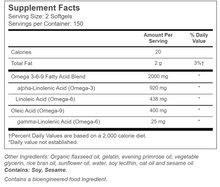 Cargar imagen en el visor de la galería, Omega 3-6-9, Vitacost, 2000 mg por servicio, 300 softgels
