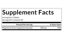 Cargar imagen en el visor de la galería, Taurato de magnesio, Swanson, 100 mg, 120 tabletas
