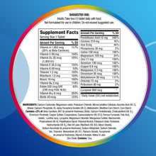 Cargar imagen en el visor de la galería, Centrum para hombres: Vitaminas, Minerales, Energía, Metabolismo, Inmunidad, Músculos y Huesos. 100 tabletas multivitaminico
