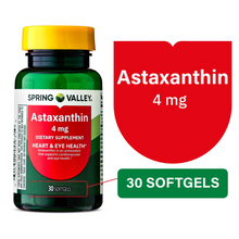 Cargar imagen en el visor de la galería, Astaxantina, 4 mg, Spring Valley, 30 softgels
