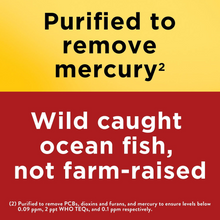 Cargar imagen en el visor de la galería, Omega 3 Aceite de Pescado Nature Made 1200 mg, 240 Cápsulas Blandas | Fórmula Burp-Less para Reducir el Regusto a Pescado y Apoyar la Salud Cardiovascular
