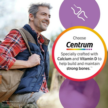 Cargar imagen en el visor de la galería, Centrum silver para hombres mayores de 50 años. 65 tabletas, multivitaminico
