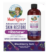 Cargar imagen en el visor de la galería, MaryRuth's Multimineral Líquido Nocturno + Renovación de la Piel | Clínicamente probado en mujeres para reducir las arrugas finas y mejorar la firmeza de la piel | Sepitone | SIN melatonina | Magnesio | Vegano | 22 onzas (650 ml)
