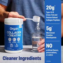 Cargar imagen en el visor de la galería, Colágeno + Creatina, Orgain® , 31.2 onzas
