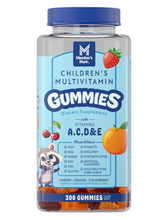 Cargar imagen en el visor de la galería, Multivitamínico en gomitas para niños, Member's Mark, sabores de frutas, 300 gomitas.

