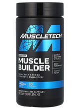 Cargar imagen en el visor de la galería, MuscleTech, Platinum Muscle Builder, 400 mg, 30 cápsulas de liberación rápida
